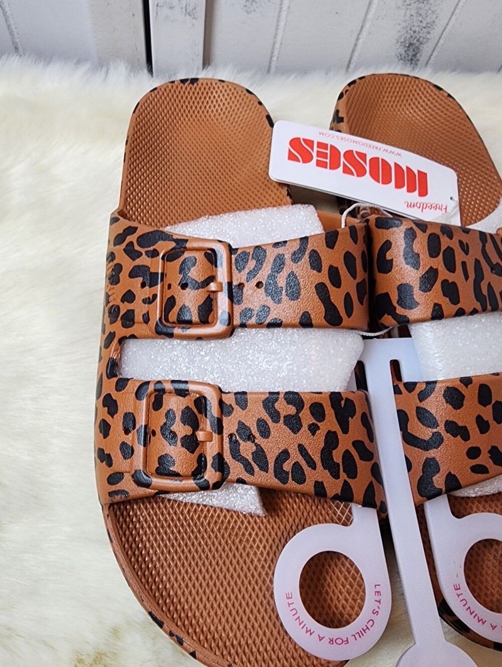 Freedom Moses Leo Slide Sandals - Picture 5 of 8